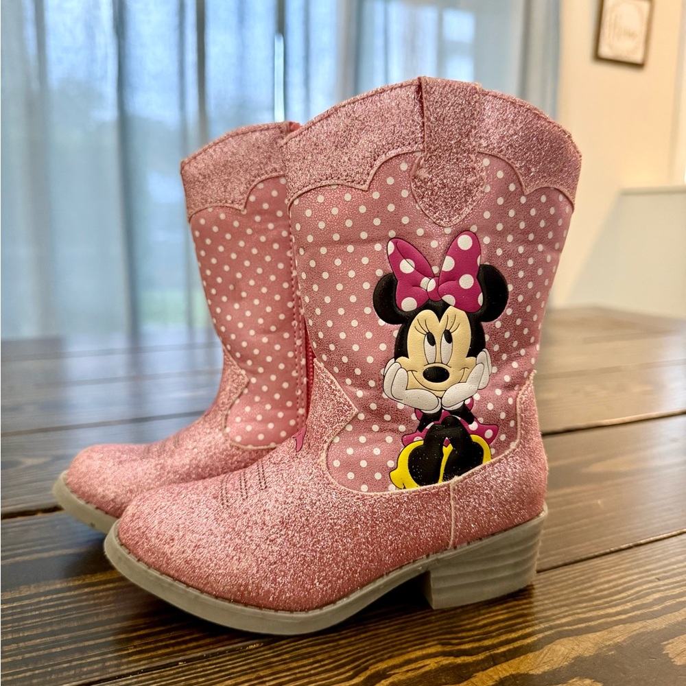 Disney Minnie Mouse Boots toddler 7